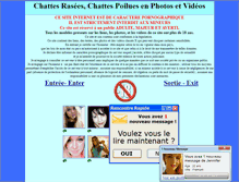 Tablet Screenshot of chattes.sexe3f.com